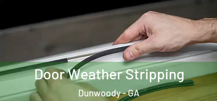 Door Weather Stripping Dunwoody - GA