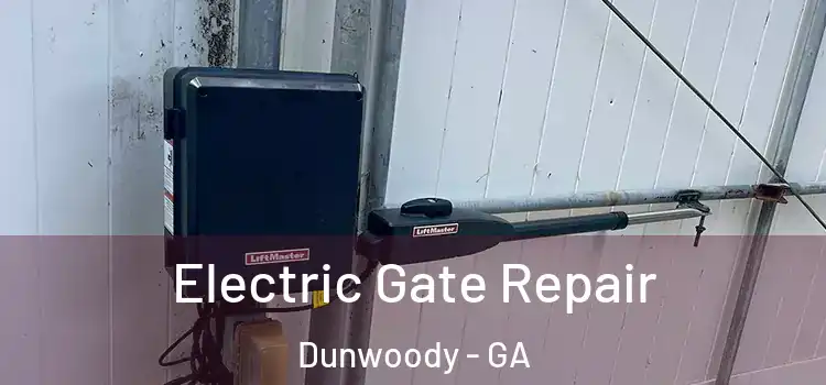 Electric Gate Repair Dunwoody - GA